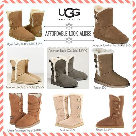 affordable ugg like boots.